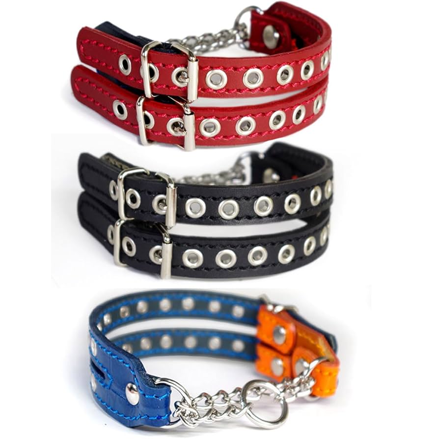 Amazon | Extra+Heavy 小型犬イタグレミニピン用3cm幅 革 ハーフ